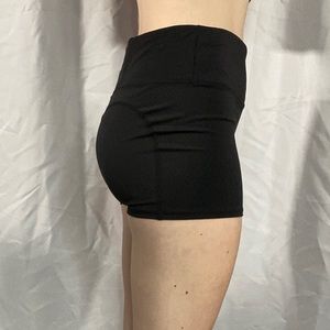 Nova Sport Los Angeles Spandex Shorts Large, Black, with Pockets!